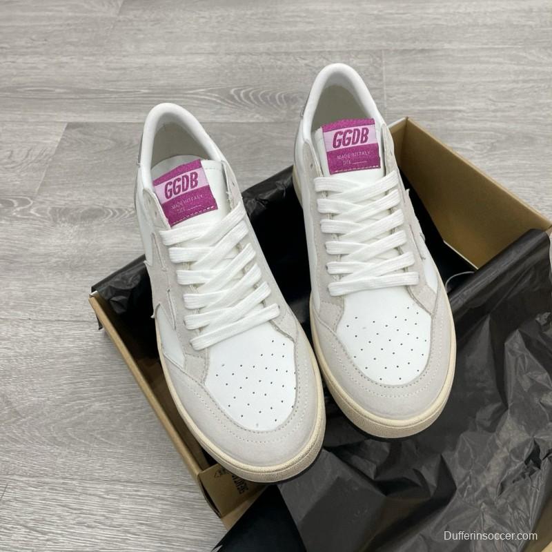 2024 Unisex GGDB White Grey Suede Leather Sneakers MJ00260
