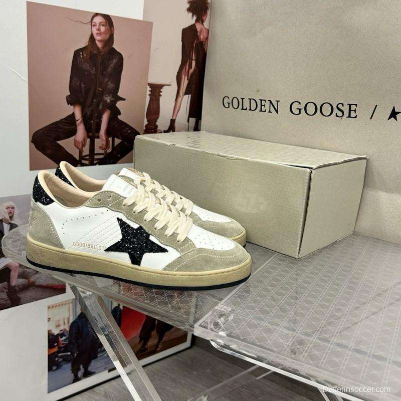 2024 Unisex GGDB White Black Suede Leather Sneakers MJ00260