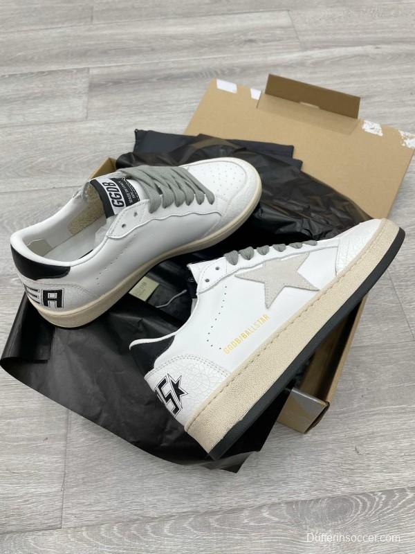 2024 Unisex GGDB White Black Leather Low Top Sneakers MJ00260