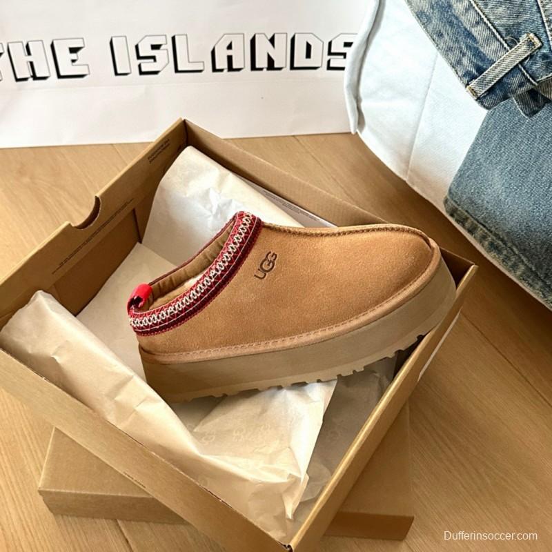 2024 UGG brown suede Slippers MJ00230