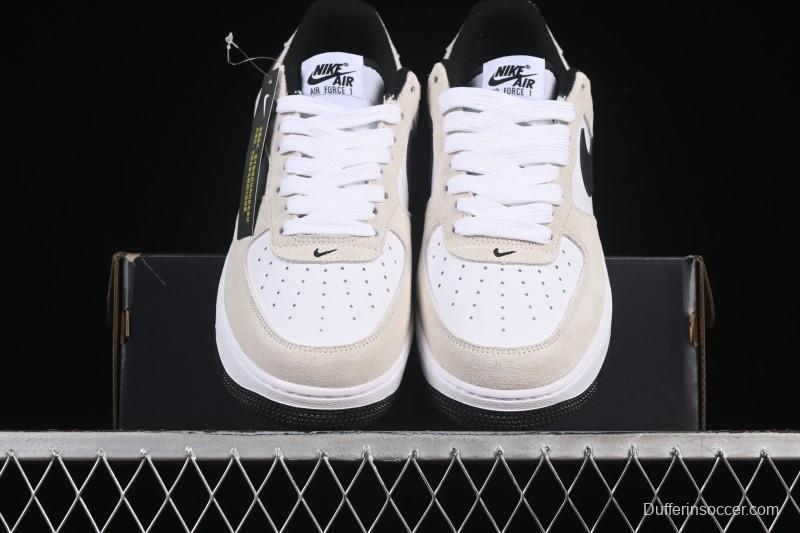 Nike Air Force 1'07 Low Casual Sneakers with Full-Length Air Cushion - IB6388-100