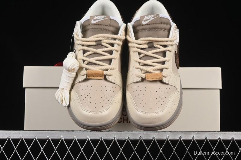 Nike Dunk Low Panda Prank Winter Dream Fantasy Low-Top Casual Skate Shoes - HQ1175-240