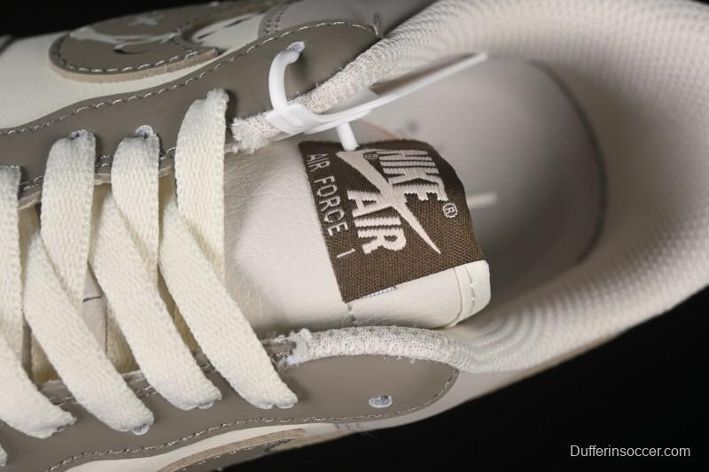 Nike Air Force 1'07 Low Smiling Bear Casual Sneakers - DB3301-881