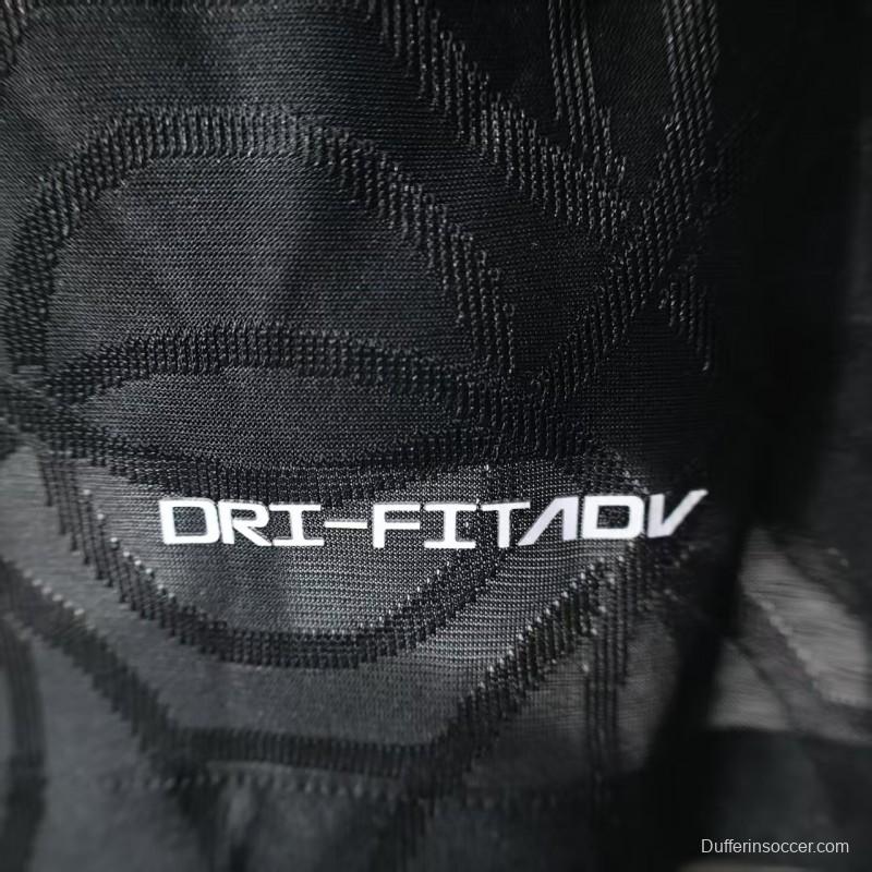 Player Version 25/26 Paris Saint-Germain PSG Black Pre-Match Jersey