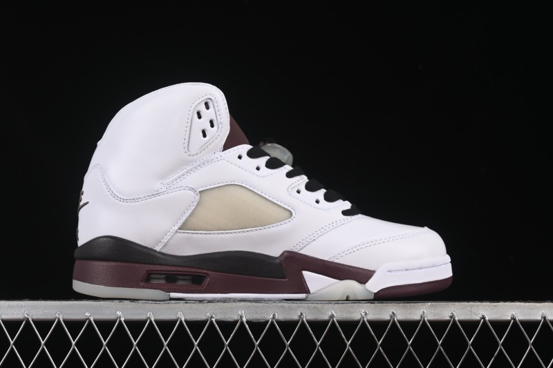 Nike A Ma Maniere x Air Jordan 5 Retro Basketball Shoes with Violet Ore Design - IB1528-100