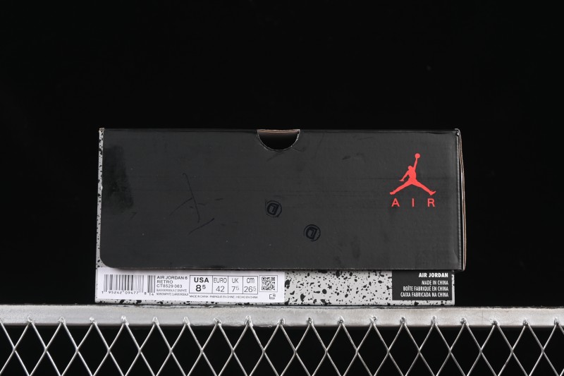 Nike Air Jordan 6 Retro Bordeaux Premium Suede Sneakers - CT8529-063