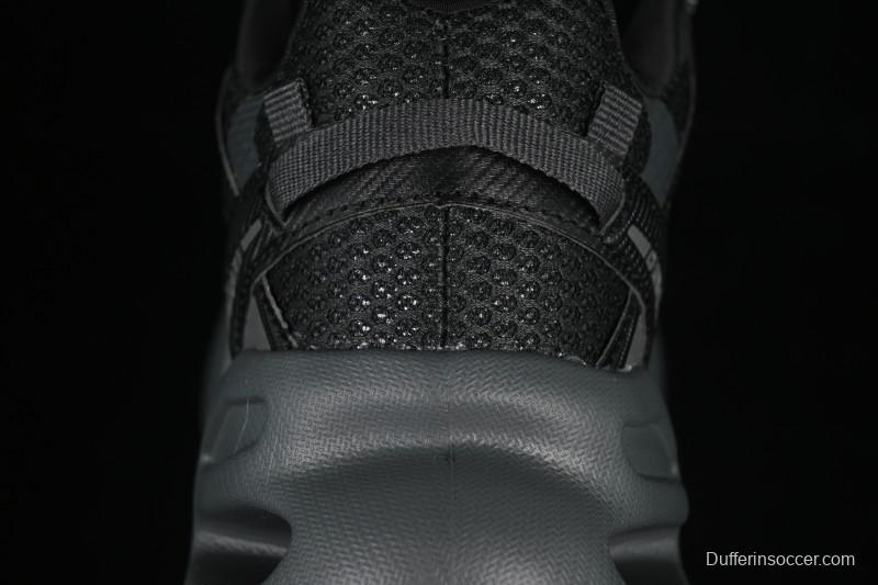 New York Yankees MLB Dome Runner Thick Sole Hollow Out Height Increasing Casual Running Shoes - 3ARND015N50BKS