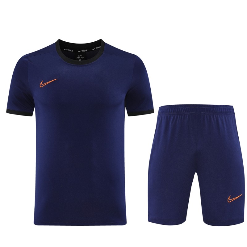 2025 NIKE Navy Short Sleeve Jersey + Shorts