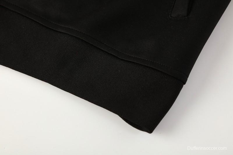 25/26 Manchester United Red/Black Full Zipper Jacket +Long Pants