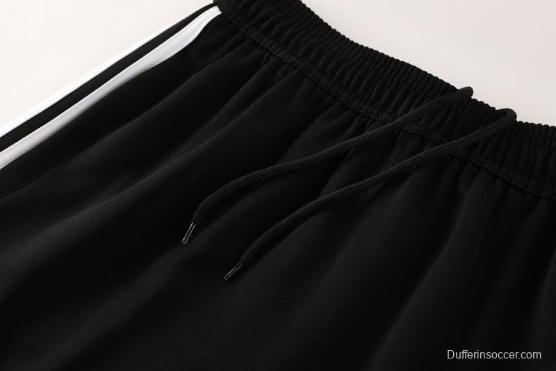 2025 Adidas Orange/Black Full Zipper Jacket +Long Pants