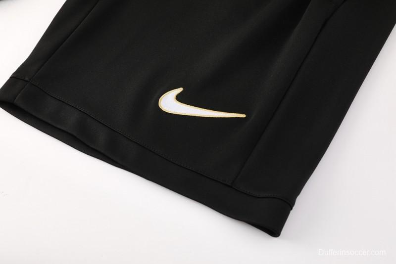 25/26 Nike Black Short Sleeve Jersey+Shorts