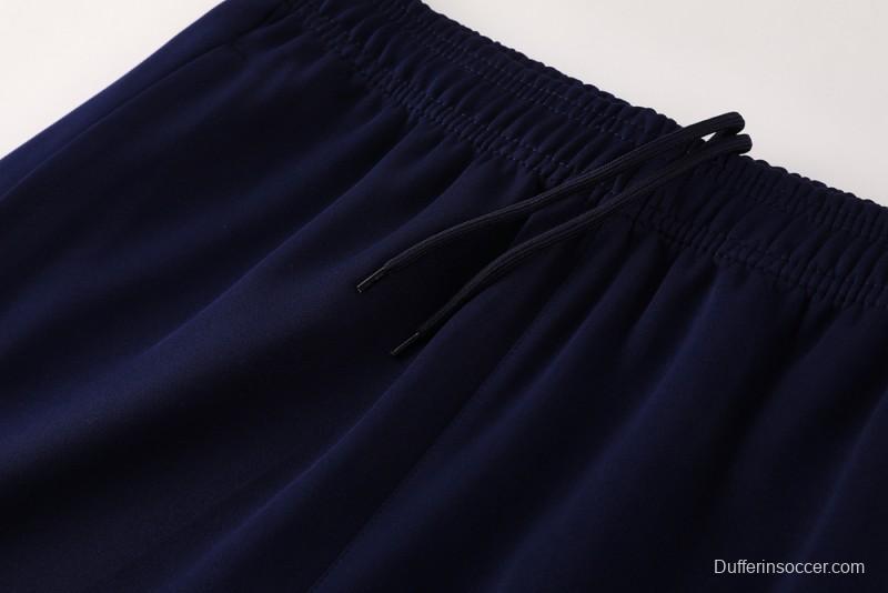 2025 NIKE Navy Full Zipper Jacket + Long Pants