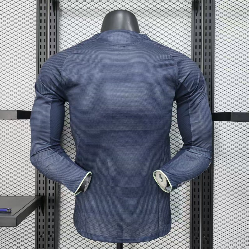 Player Version 25/26 Real Madrid Away Long Sleeve Jersey