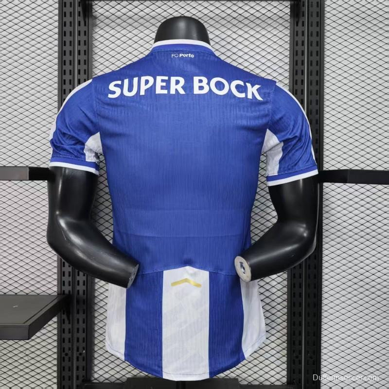 Player Version 25/26 Porto Home Jersey