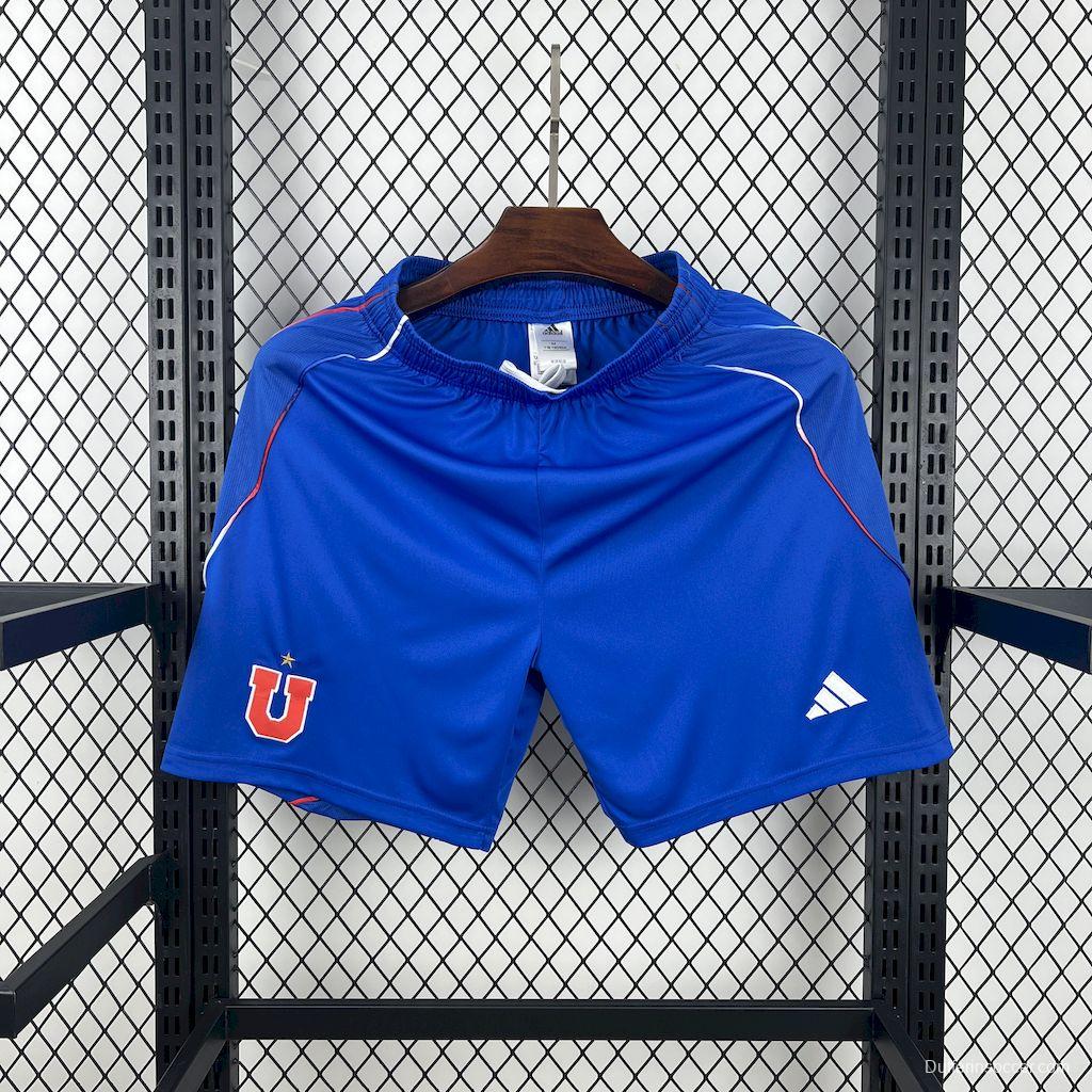 2025/26 Universidad De Chile Home Shorts