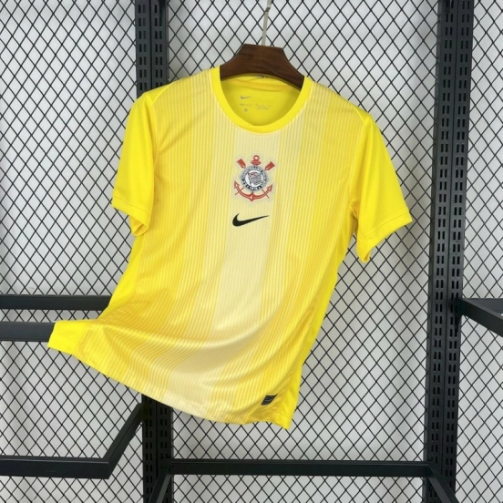 2025/26 Corinthians Yellow Goalkeeper Jersey