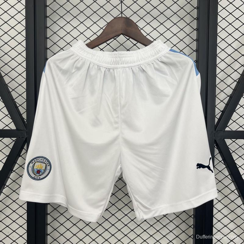 25/26 Manchester City Home Shorts