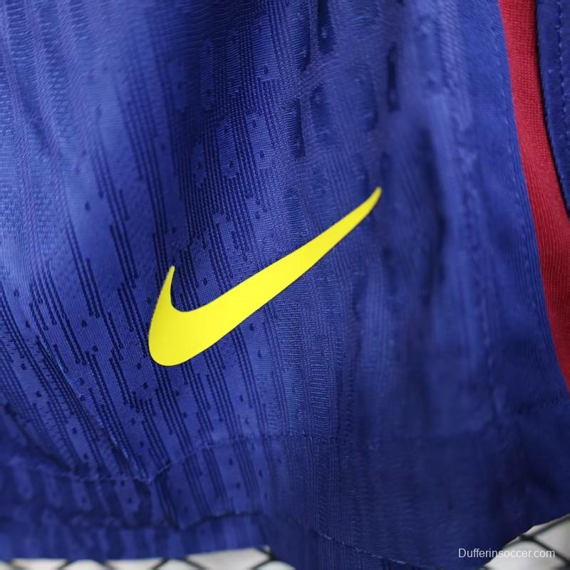 Player Version 25/26 Barcelona Home Shorts