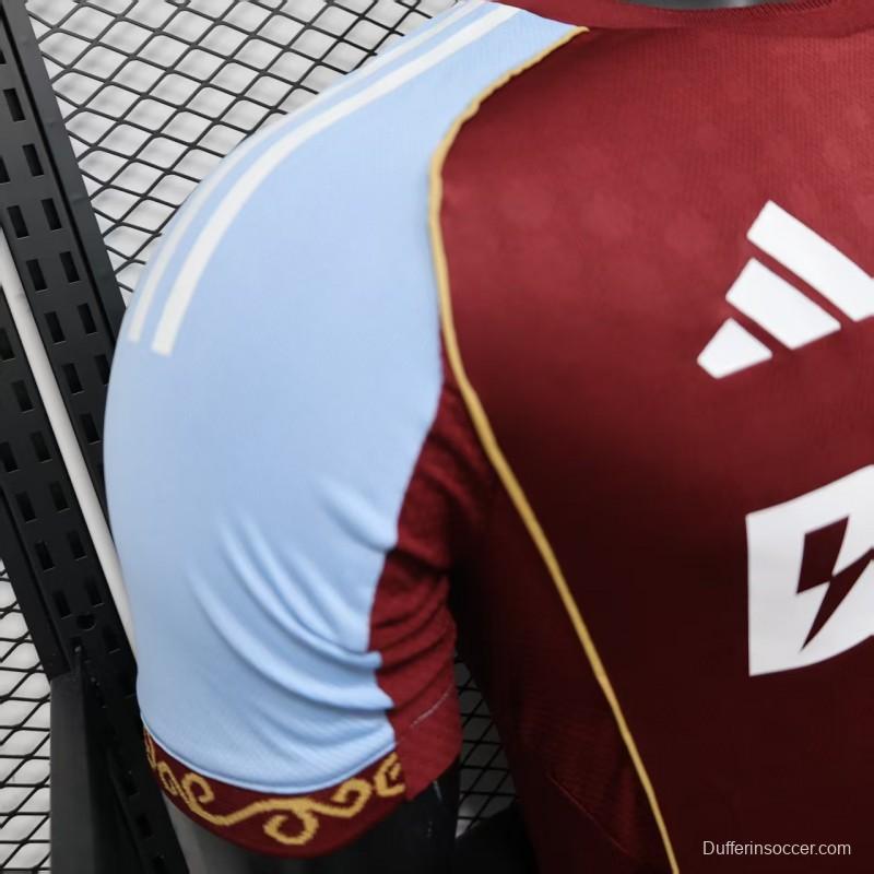 Player Version 25/26 Aston Villa Home Jersey