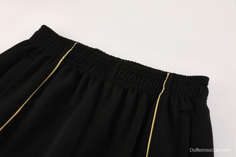 25/26 Arsenal Black Full Zipper Jacket + Long Pants