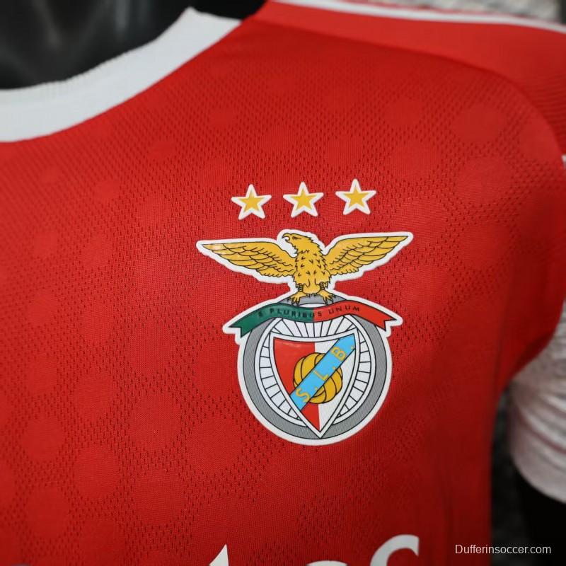 Player Version 25/26 Benfica Home Jersey