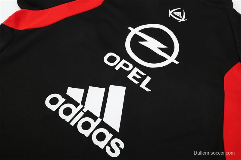 Retro 05/06 AC Milan Black Half Zipper Jacket