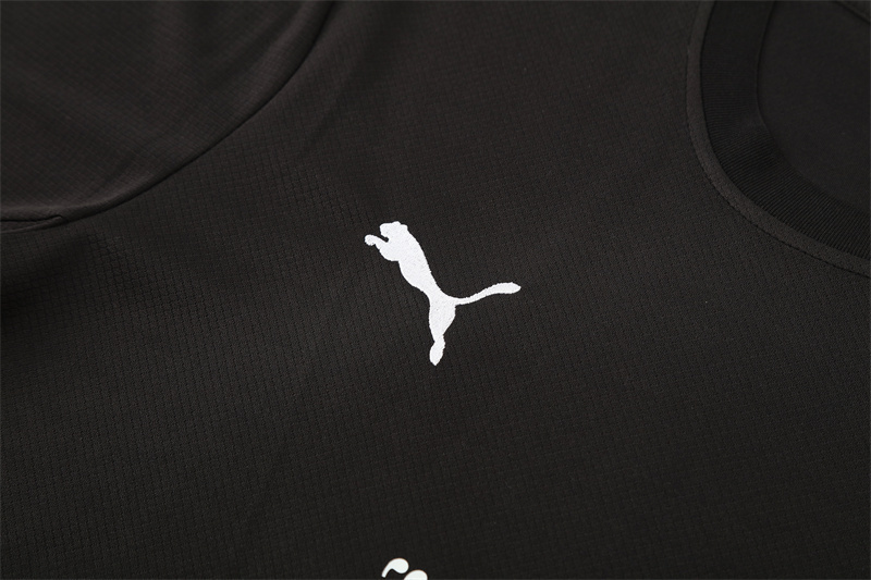 25/26 Manchester City Black with XS Short Sleeve+Soccer Shorts