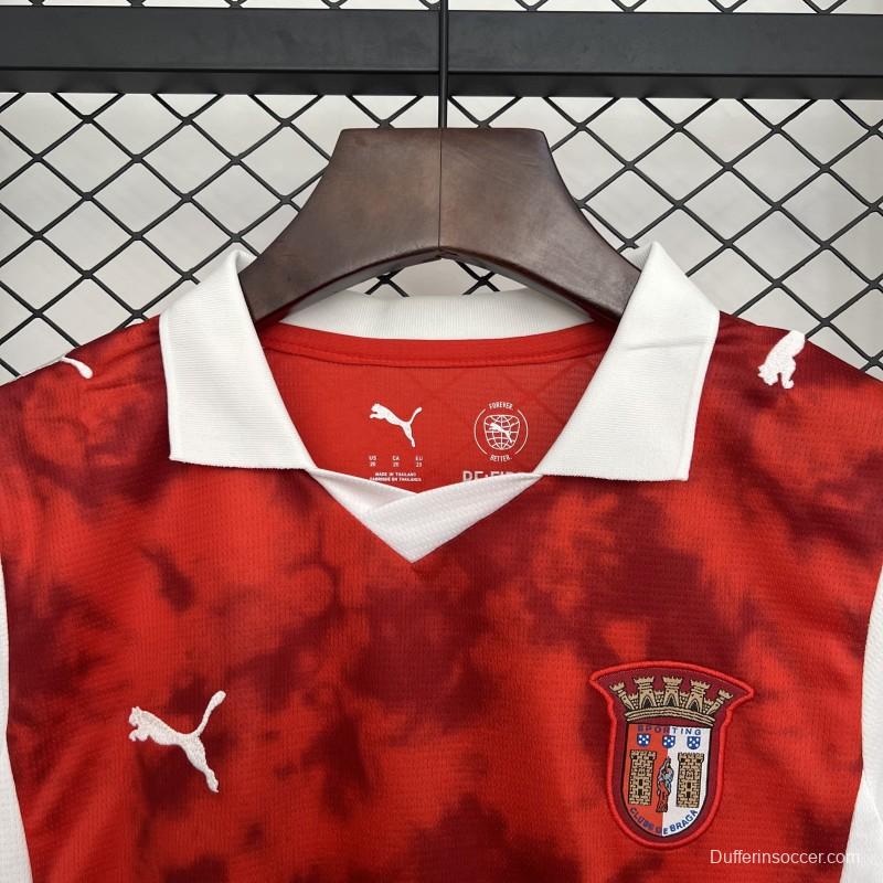 25/26 Kids Braga Home Jersey