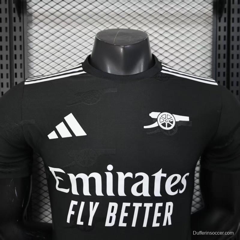 Player Version 25/26 Arsenal Black Pre-Match Jersey
