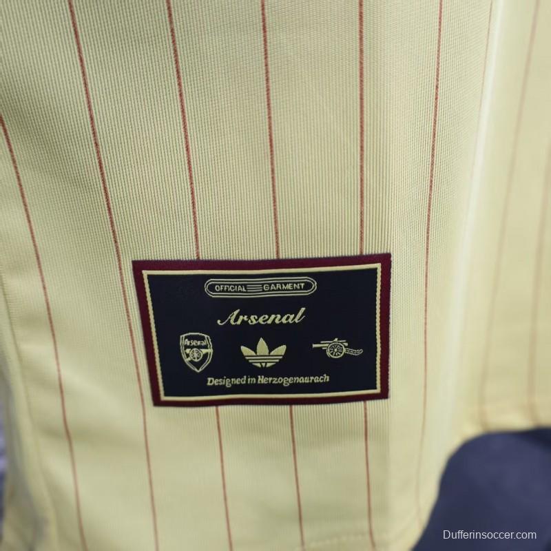 Player Version 25/26 Arsenal Yellow Special Jersey