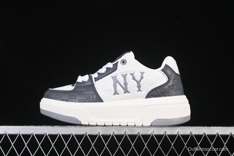New York Yankees MLB Bigball Chunky Embroidered Monogram Platform Casual Sneakers - 3ASXE035N50CGS