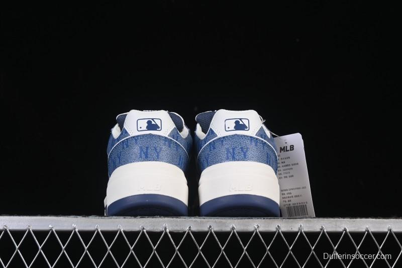 New York Yankees Chunky Liner Pocket Monogram Height-Increasing Thick Sole Casual Running Shoes - 3ASXP025N50NYS