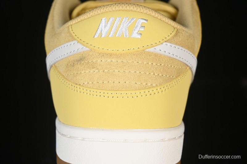 Nike SB Dunk Low Saturn Gold Low-Top Skate Shoes - FJ1674-700