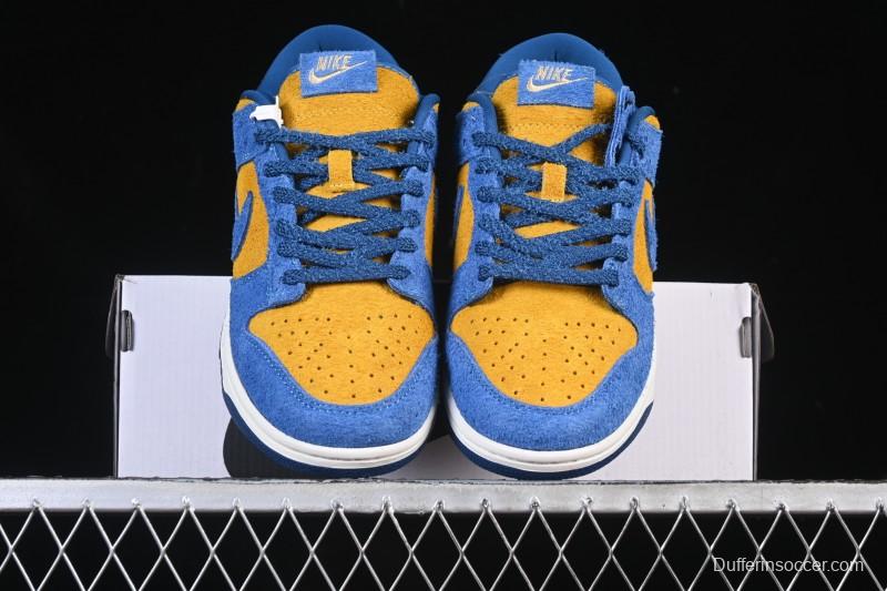 Nike Dunk Low Panda Blue Orange Low-Top Casual Skate Shoes - IH7648-700