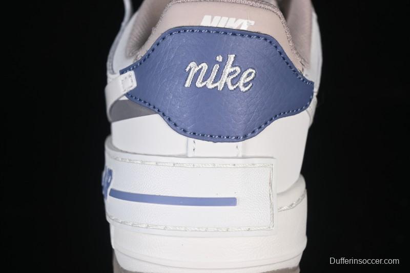 Nike Air Force 1 Shadow Lightweight Platform Low-Top Casual Sneakers - IO7594-101