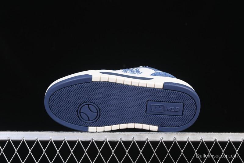 New York Yankees Chunky Liner Pocket Monogram Height-Increasing Thick Sole Casual Running Shoes - 3ASXP025N50NYS