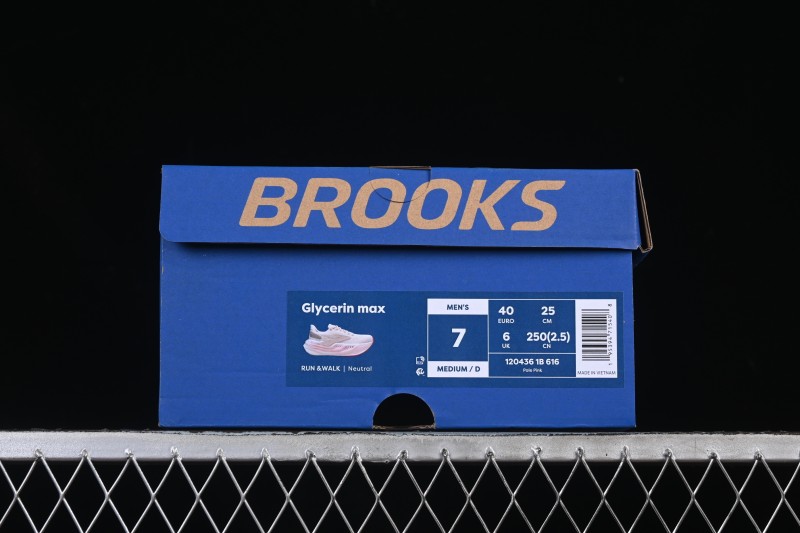 Brooks Glycerin Max Men's Cushioned Marathon Running Shoes - 1204361B616