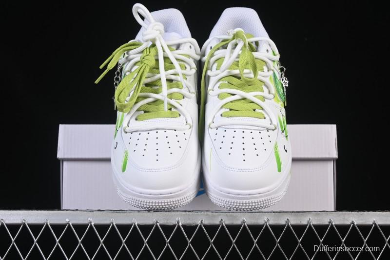 Nike Air Force 1 '07 Low Capricorn Hand-Painted Doodle Zodiac Series Casual Sneakers - 1222119