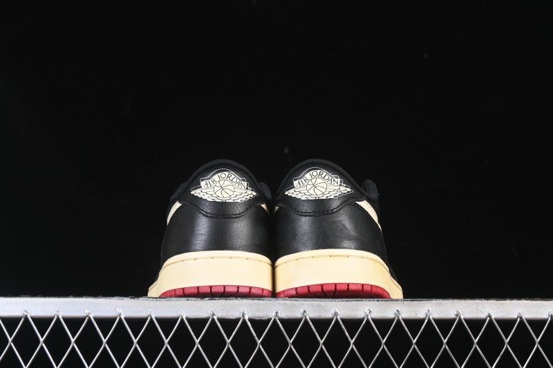 Nike Nigel Sylvester x Air Jordan 1 Low Lifestyle Casual Skate Shoes - IB8958-001