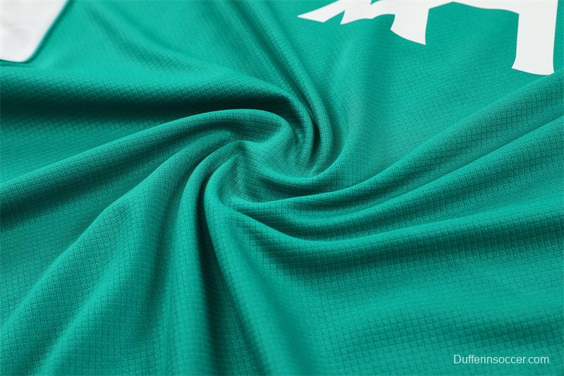 25/26 Liverpool Green Short Sleeve with XS Short Sleeve Jersey+Shorts