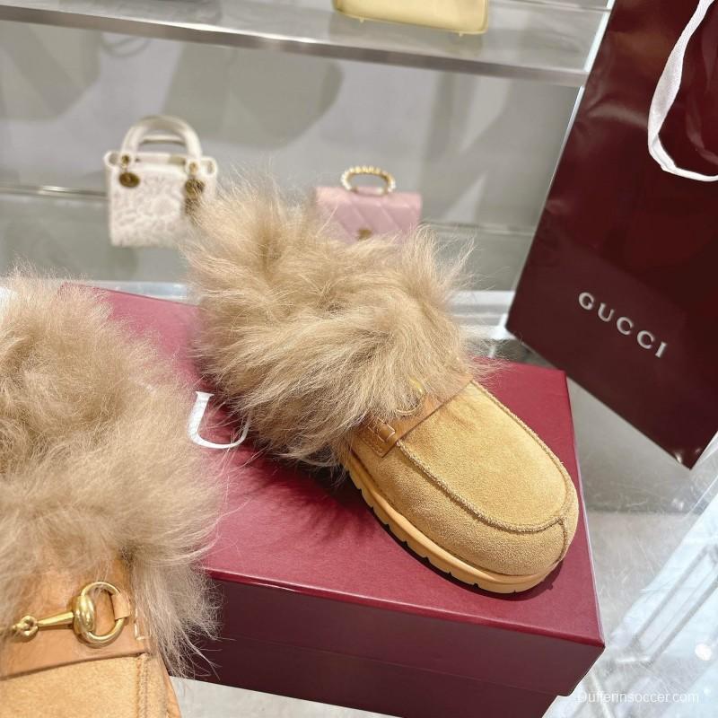 GG Wool Fashion Snow Boots with Merino Wool Lining - KFY00290