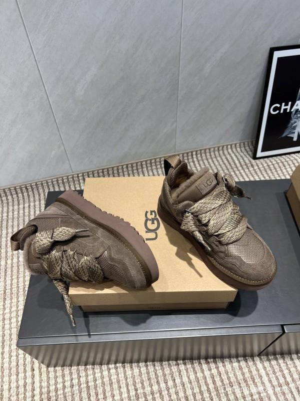 UGG Platform Loafers Series Round Toe Platform Casual Shoes - MJ00270