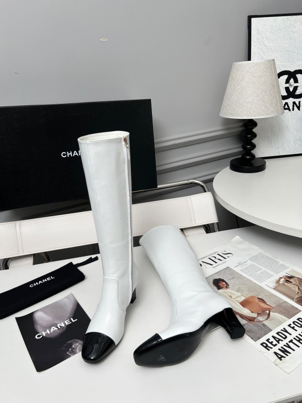 Chanel 2025/SS Double C Heel Fashion Boots - LY00370/LY00400/LY00280/LY00320
