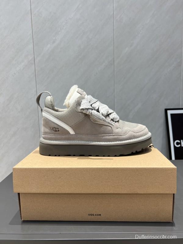 UGG Platform Casual Shoes with Round Toe and Thick Sole - MJ00270