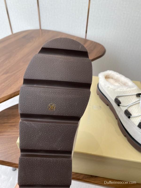 Brunello Cucinelli Open Walk Ankle Boot Winter Snow Boots - AS00300