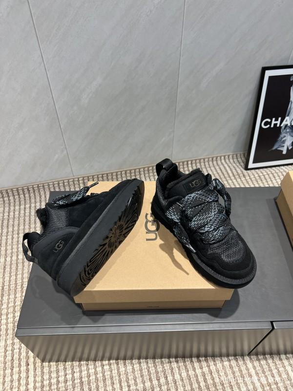 UGG Platform Casual Shoes with Round Toe and Thick Sole - MJ00270