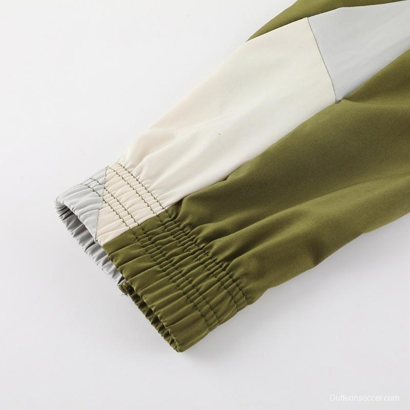 AC Milan Half Zipper Jacket+Long Pants S-2XL