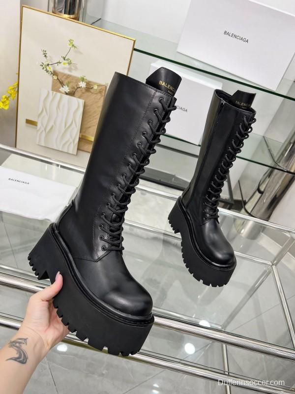 Balenciaga 2025/SS Thick Sole Ankle Boots Heavy Craftsmanship - LY00440