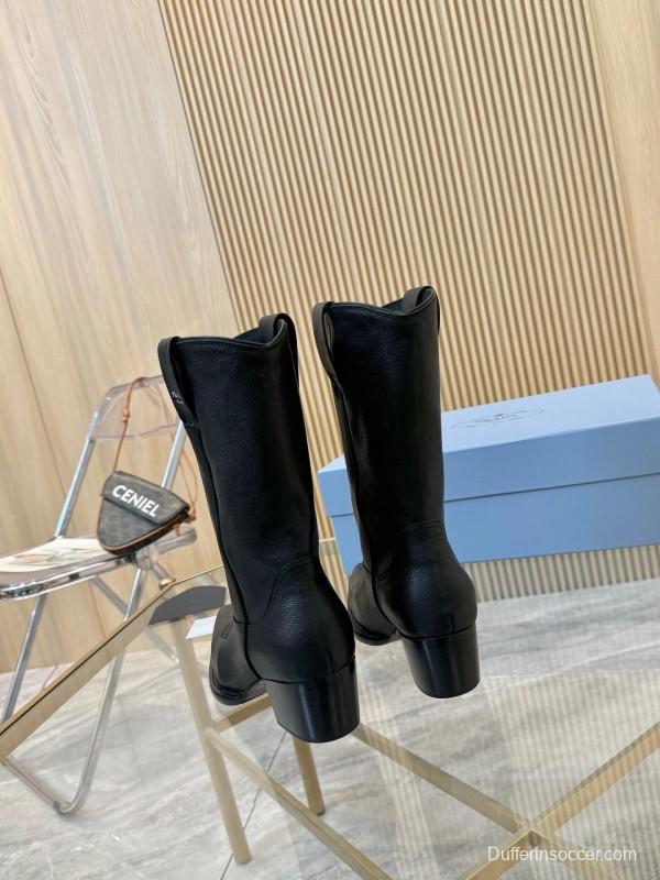 Prada Classic Pointed Boots 2025 SS - LY00370/LY00440