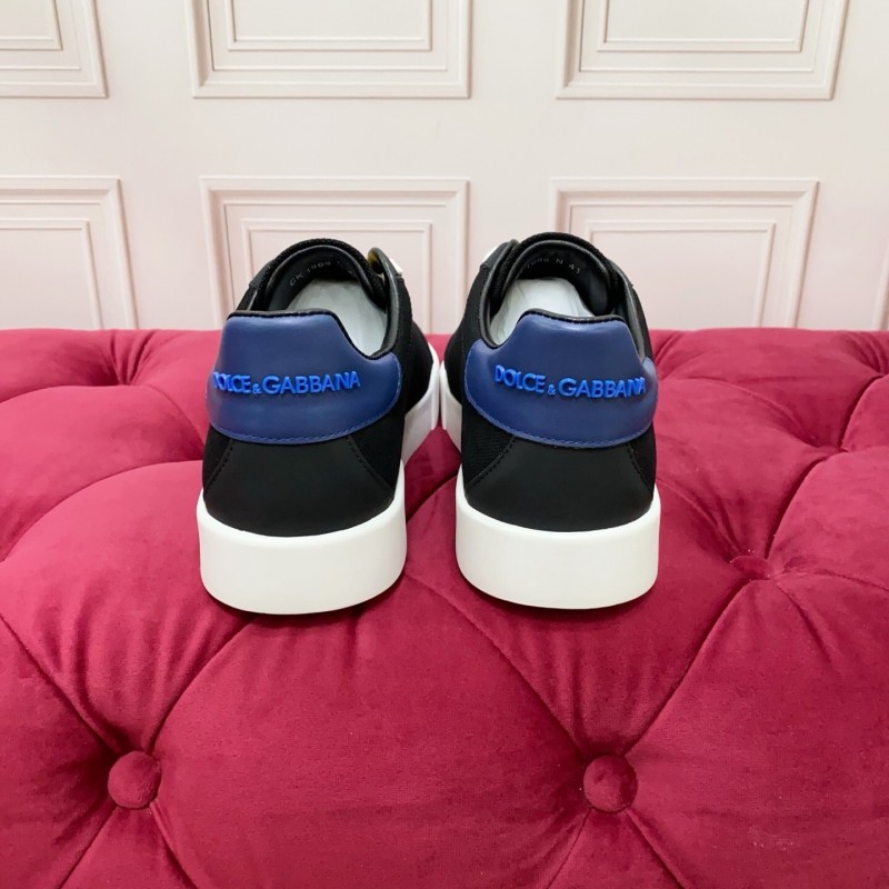 Dolce & Gabbana 2025 SS New Collection Luxury Embroidered Logo Sneakers - AS00300
